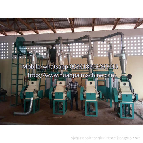 Industry Commercial Flour Milling Machine All Purpose Corn Maize Processing Machine Flour Milling Price